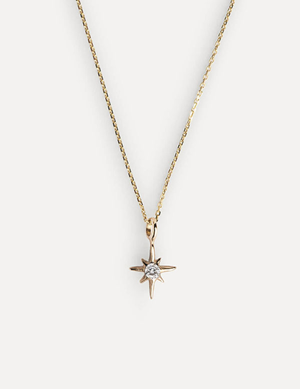 LUKCY STAR WITH DIAMOND