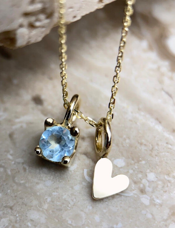 CASSIE BRILLIANT CUT TOPAZ